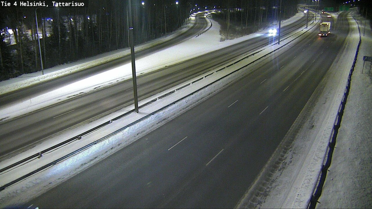 Weather Camera Image Väg 4 Helsingfors, Tattarmossen, Helsinki, Uusimaa