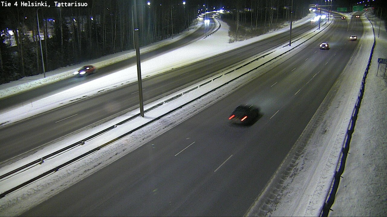 Weather Camera Image Väg 4 Helsingfors, Tattarmossen, Helsinki, Uusimaa