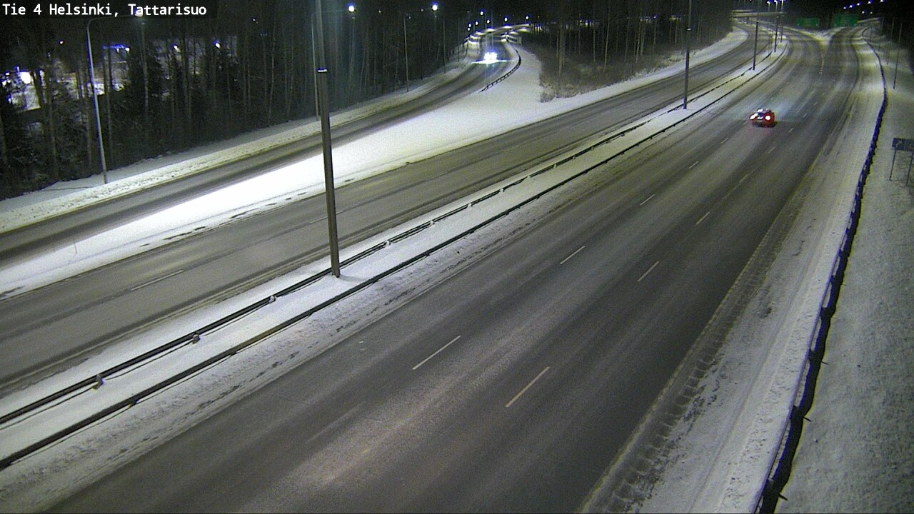 Weather Camera Image Väg 4 Helsingfors, Tattarmossen, Helsinki, Uusimaa