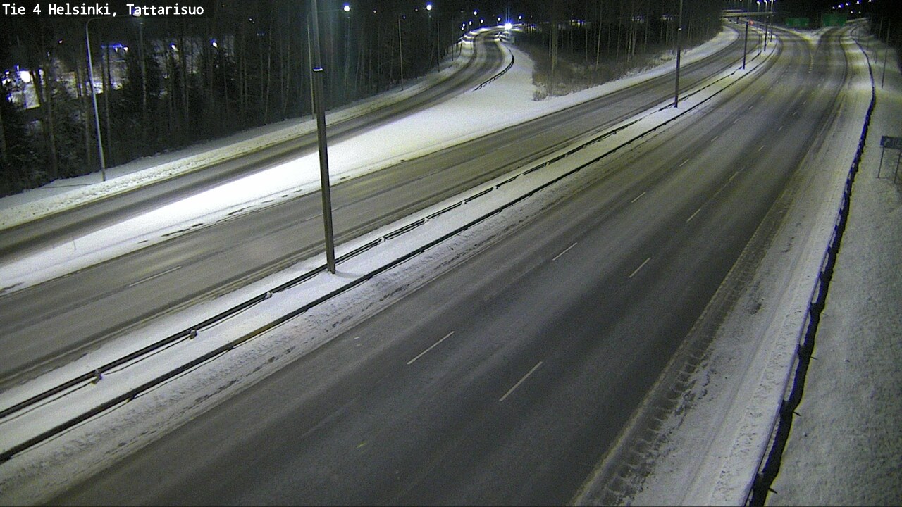 Weather Camera Image Väg 4 Helsingfors, Tattarmossen, Helsinki, Uusimaa