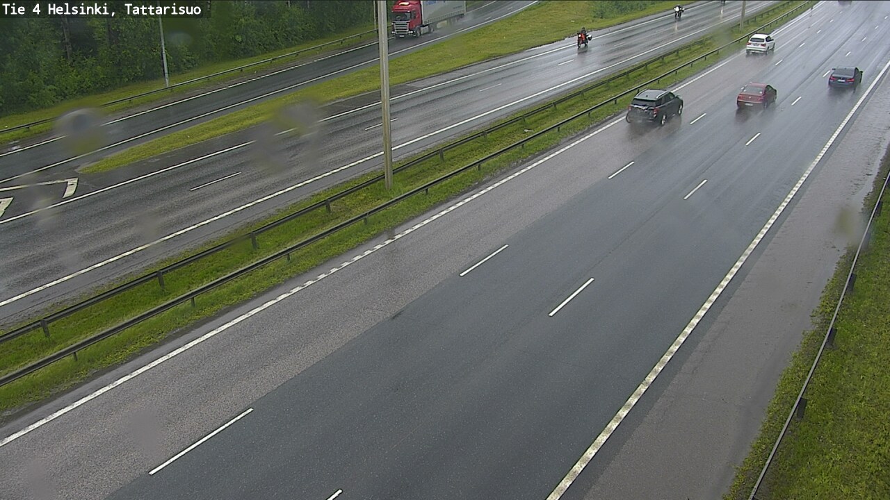 Weather Camera Image Väg 4 Helsingfors, Tattarmossen, Helsinki, Uusimaa