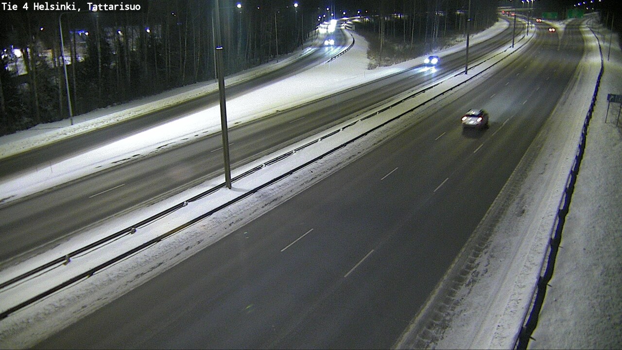 Weather Camera Image Väg 4 Helsingfors, Tattarmossen, Helsinki, Uusimaa