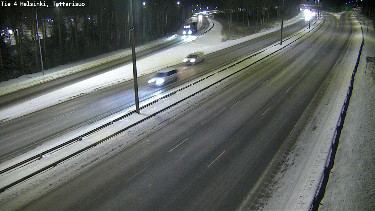 Weather Camera Image Väg 4 Helsingfors, Tattarmossen, Helsinki, Uusimaa