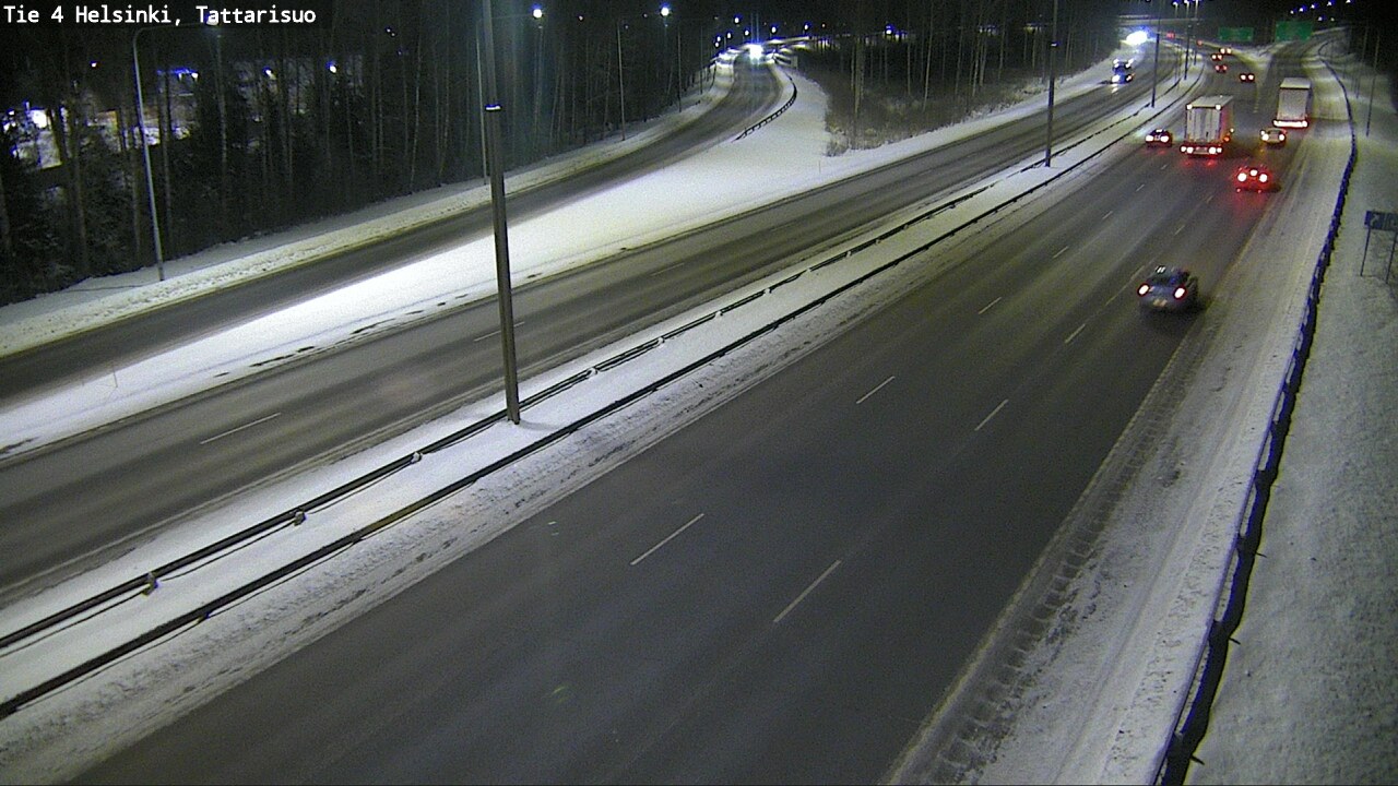 Weather Camera Image Väg 4 Helsingfors, Tattarmossen, Helsinki, Uusimaa