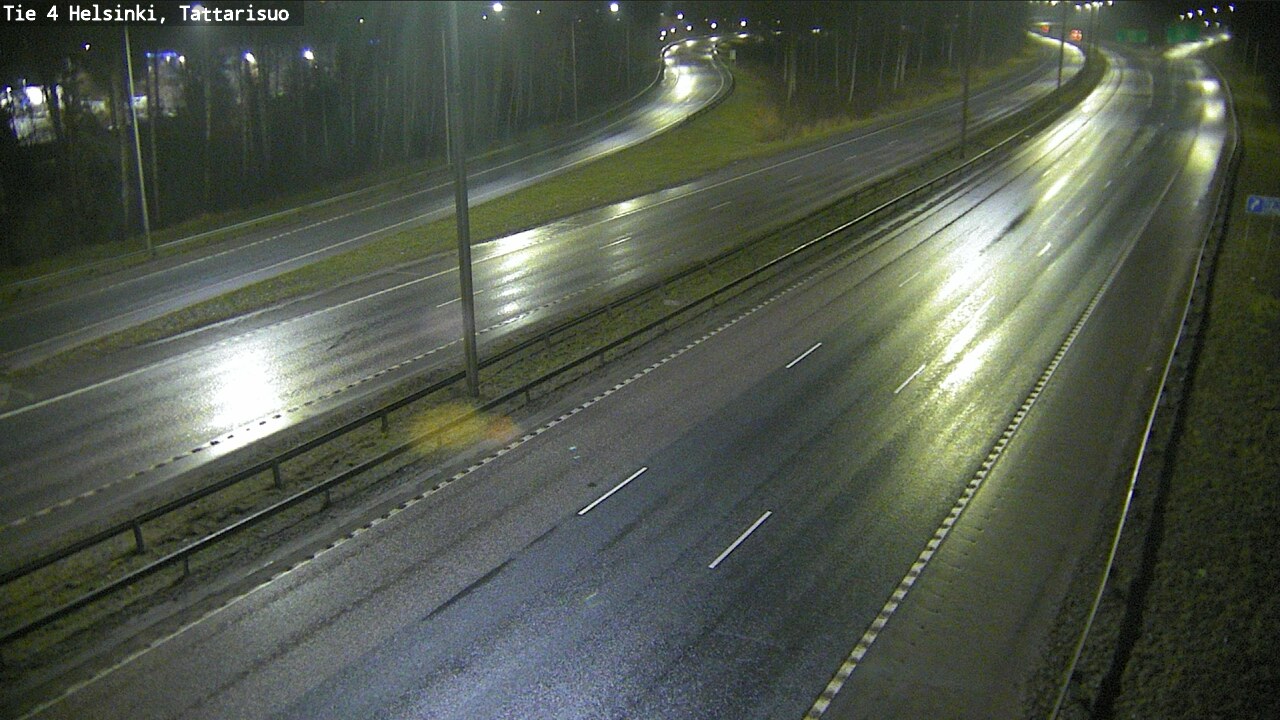 Weather Camera Image Väg 4 Helsingfors, Tattarmossen, Helsinki, Uusimaa