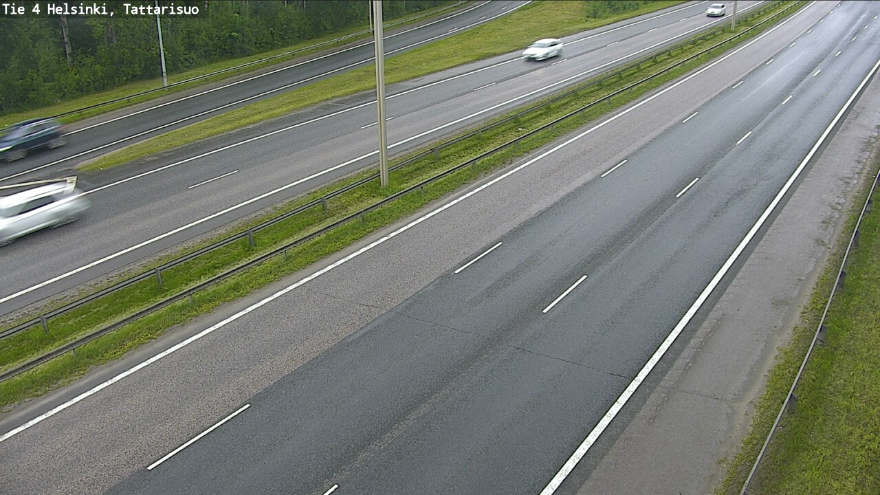 Weather Camera Image Väg 4 Helsingfors, Tattarmossen, Helsinki, Uusimaa