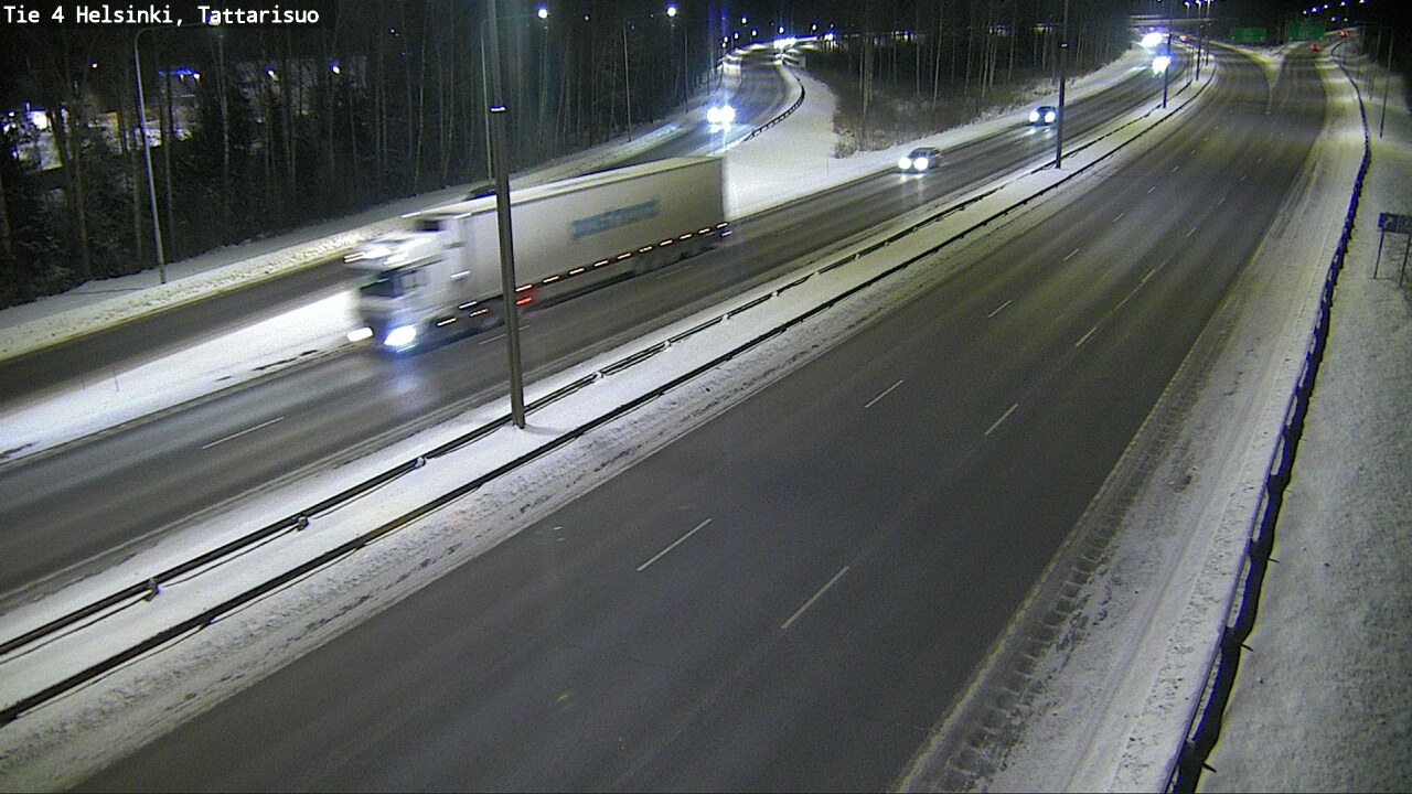 Weather Camera Image Väg 4 Helsingfors, Tattarmossen, Helsinki, Uusimaa