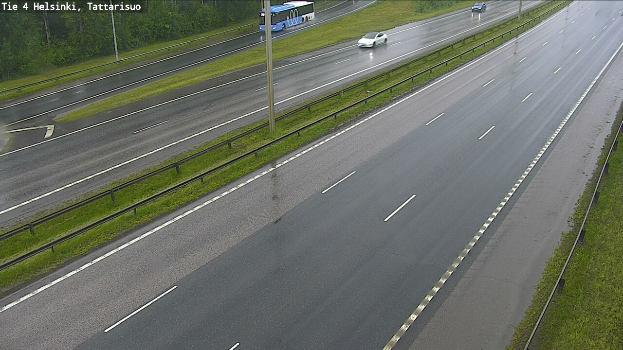 Weather Camera Image Väg 4 Helsingfors, Tattarmossen, Helsinki, Uusimaa