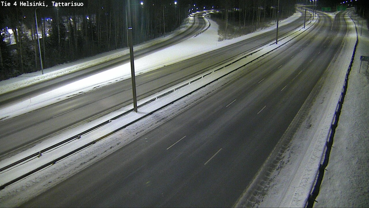Weather Camera Image Väg 4 Helsingfors, Tattarmossen, Helsinki, Uusimaa