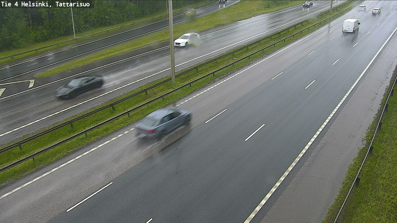Weather Camera Image Väg 4 Helsingfors, Tattarmossen, Helsinki, Uusimaa