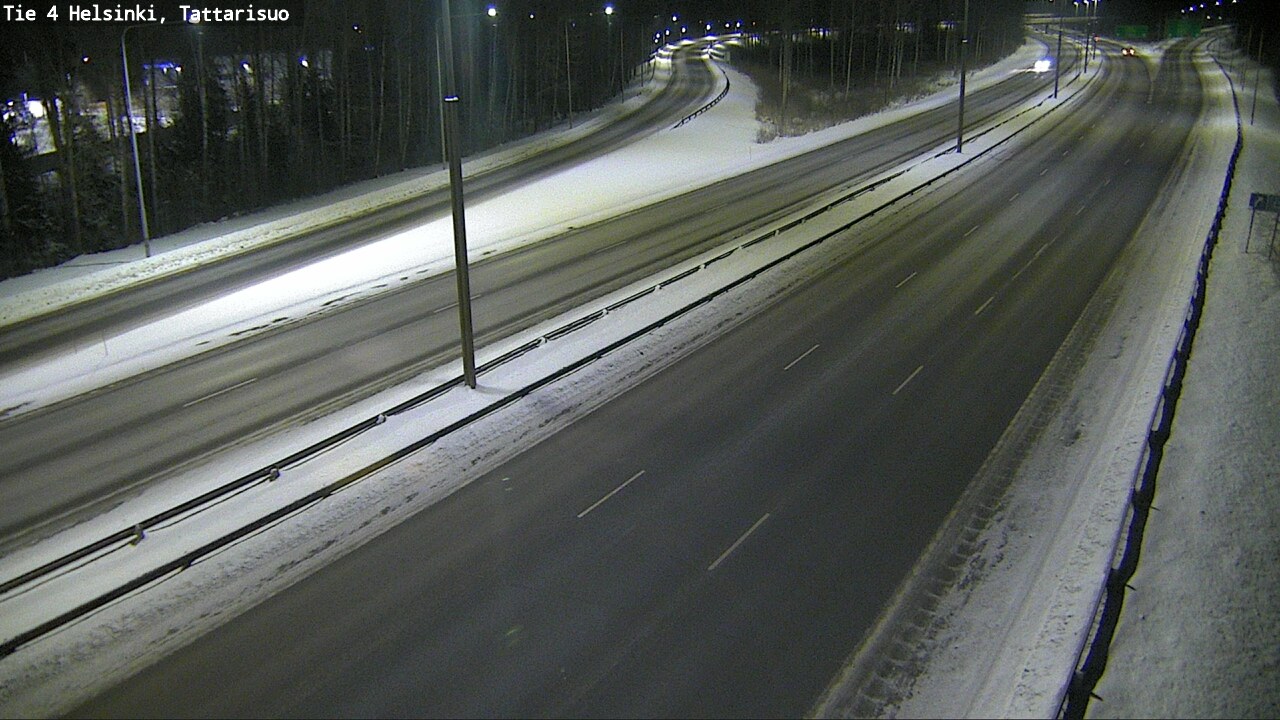 Weather Camera Image Väg 4 Helsingfors, Tattarmossen, Helsinki, Uusimaa