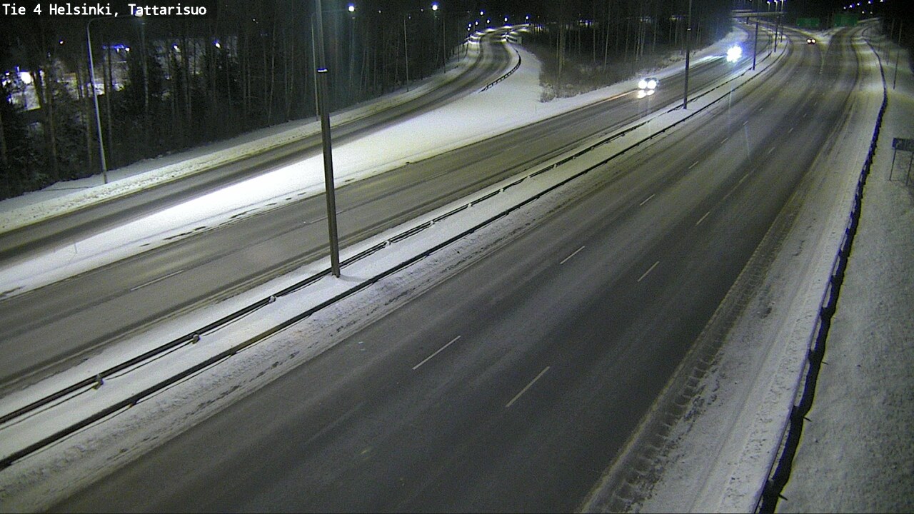 Weather Camera Image Väg 4 Helsingfors, Tattarmossen, Helsinki, Uusimaa