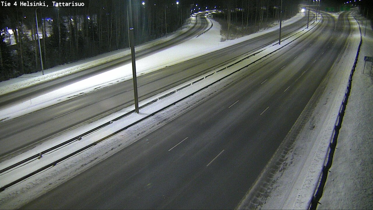 Weather Camera Image Väg 4 Helsingfors, Tattarmossen, Helsinki, Uusimaa