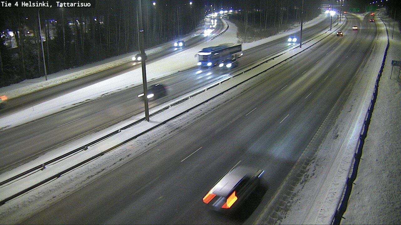 Weather Camera Image Väg 4 Helsingfors, Tattarmossen, Helsinki, Uusimaa
