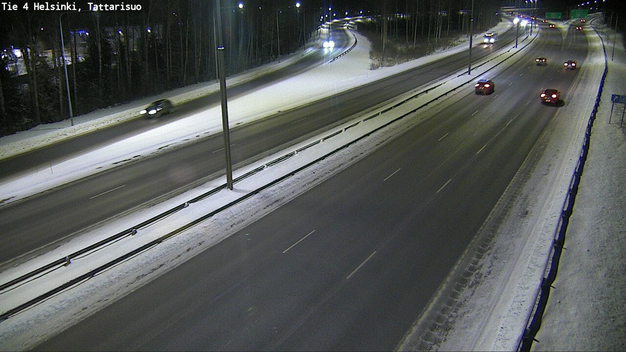 Weather Camera Image Väg 4 Helsingfors, Tattarmossen, Helsinki, Uusimaa