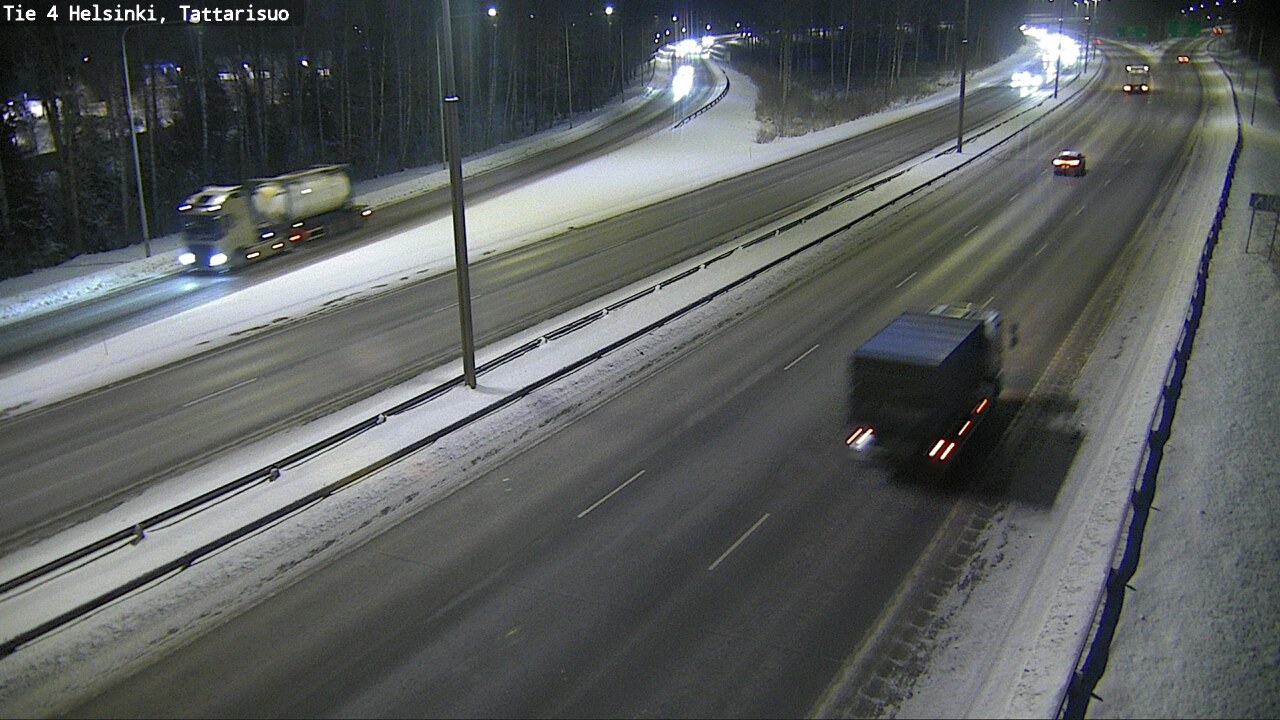 Weather Camera Image Väg 4 Helsingfors, Tattarmossen, Helsinki, Uusimaa