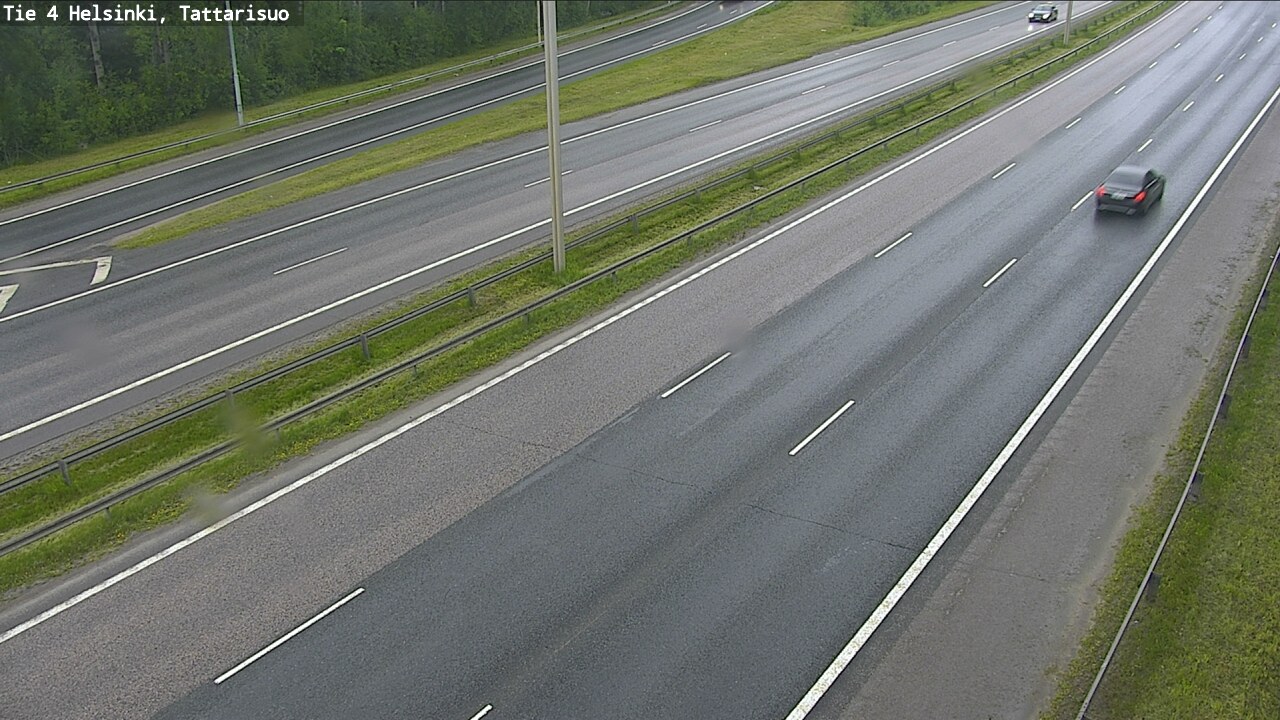 Weather Camera Image Väg 4 Helsingfors, Tattarmossen, Helsinki, Uusimaa