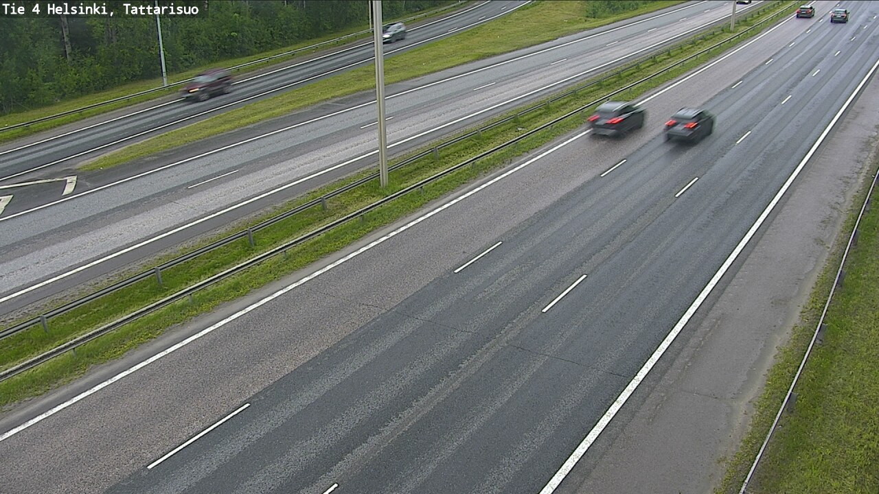 Weather Camera Image Väg 4 Helsingfors, Tattarmossen, Helsinki, Uusimaa