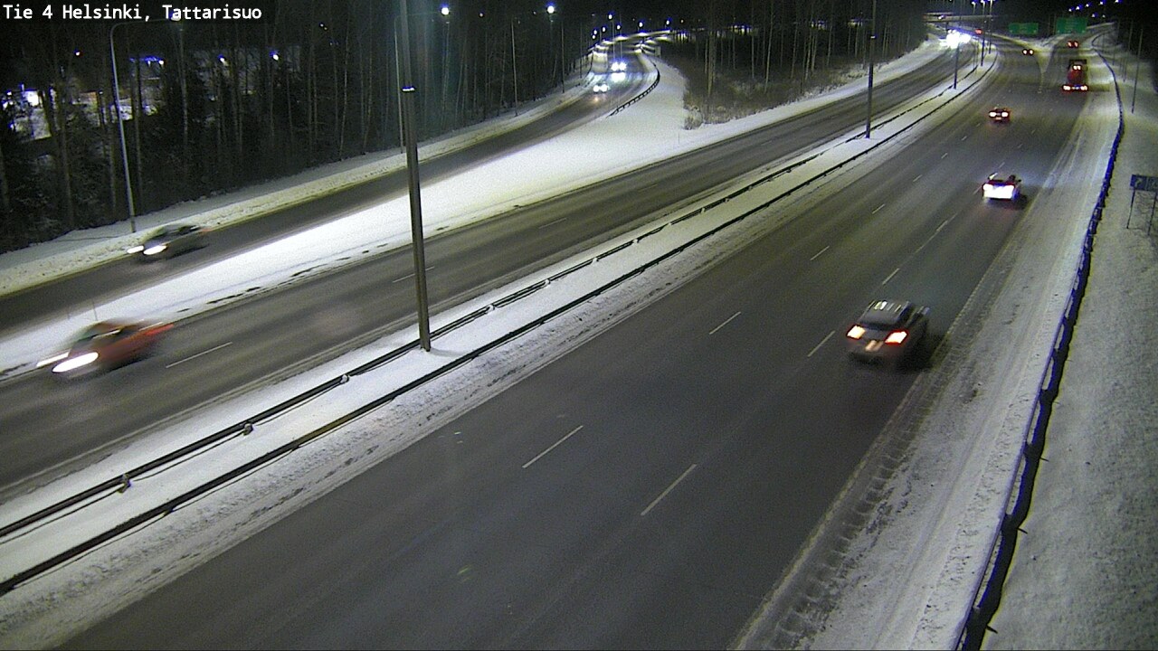 Weather Camera Image Väg 4 Helsingfors, Tattarmossen, Helsinki, Uusimaa