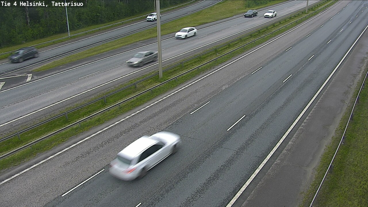 Weather Camera Image Väg 4 Helsingfors, Tattarmossen, Helsinki, Uusimaa