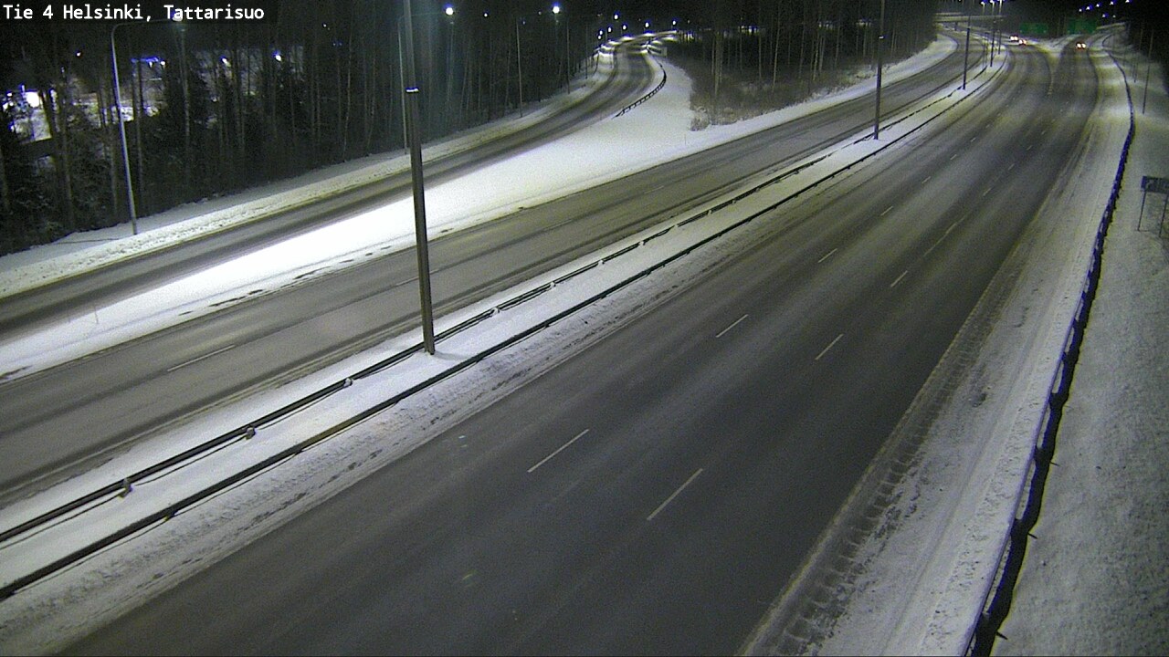 Weather Camera Image Väg 4 Helsingfors, Tattarmossen, Helsinki, Uusimaa