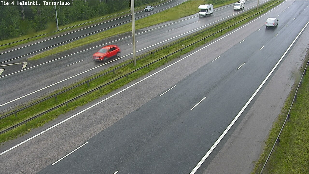 Weather Camera Image Väg 4 Helsingfors, Tattarmossen, Helsinki, Uusimaa