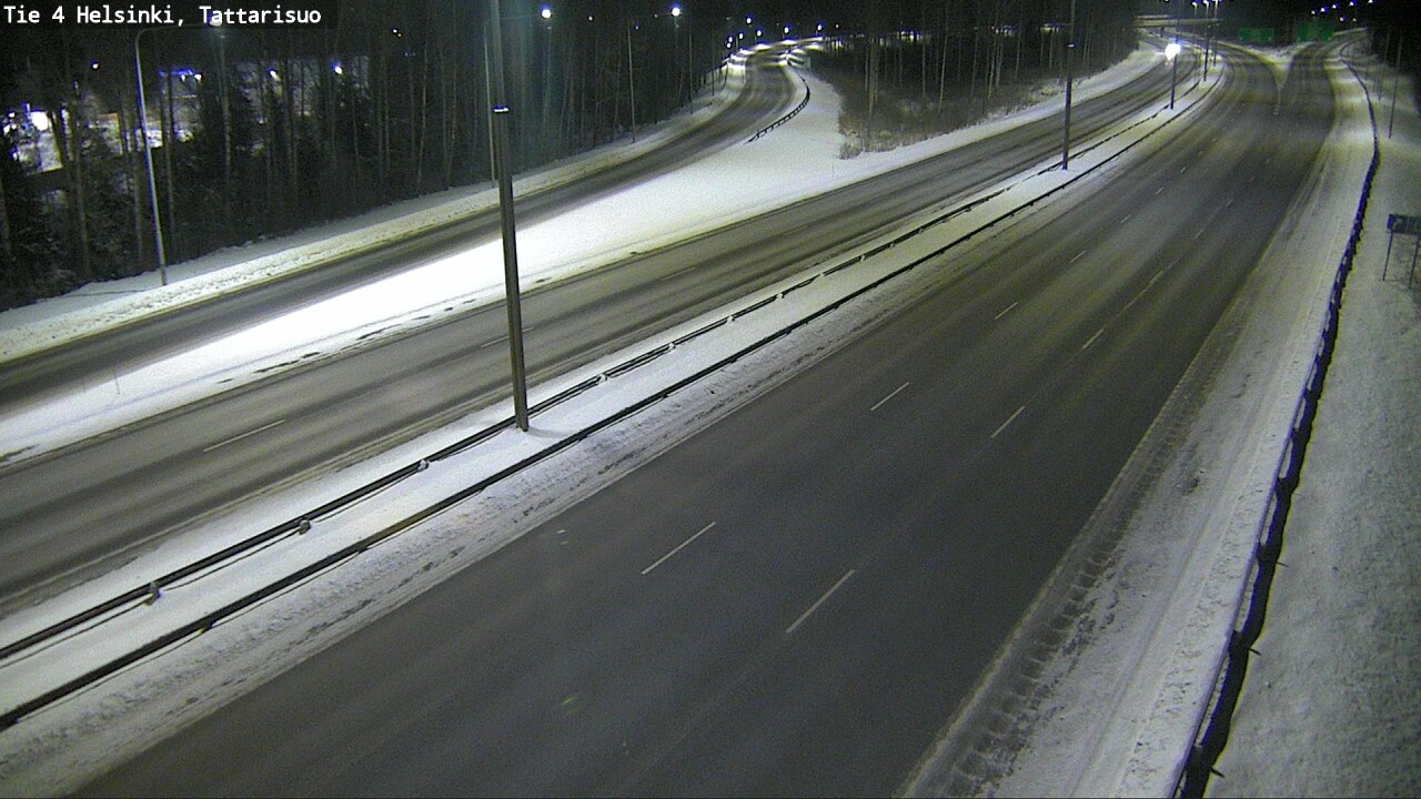 Weather Camera Image Väg 4 Helsingfors, Tattarmossen, Helsinki, Uusimaa