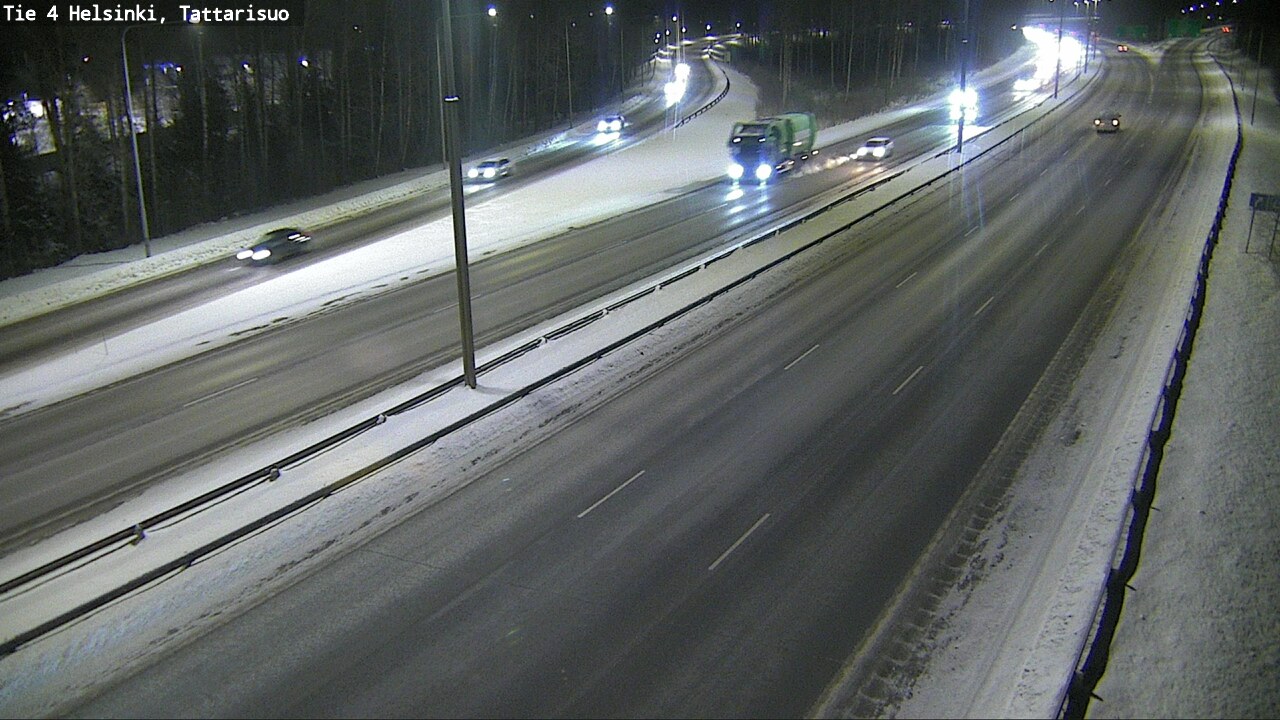 Weather Camera Image Väg 4 Helsingfors, Tattarmossen, Helsinki, Uusimaa