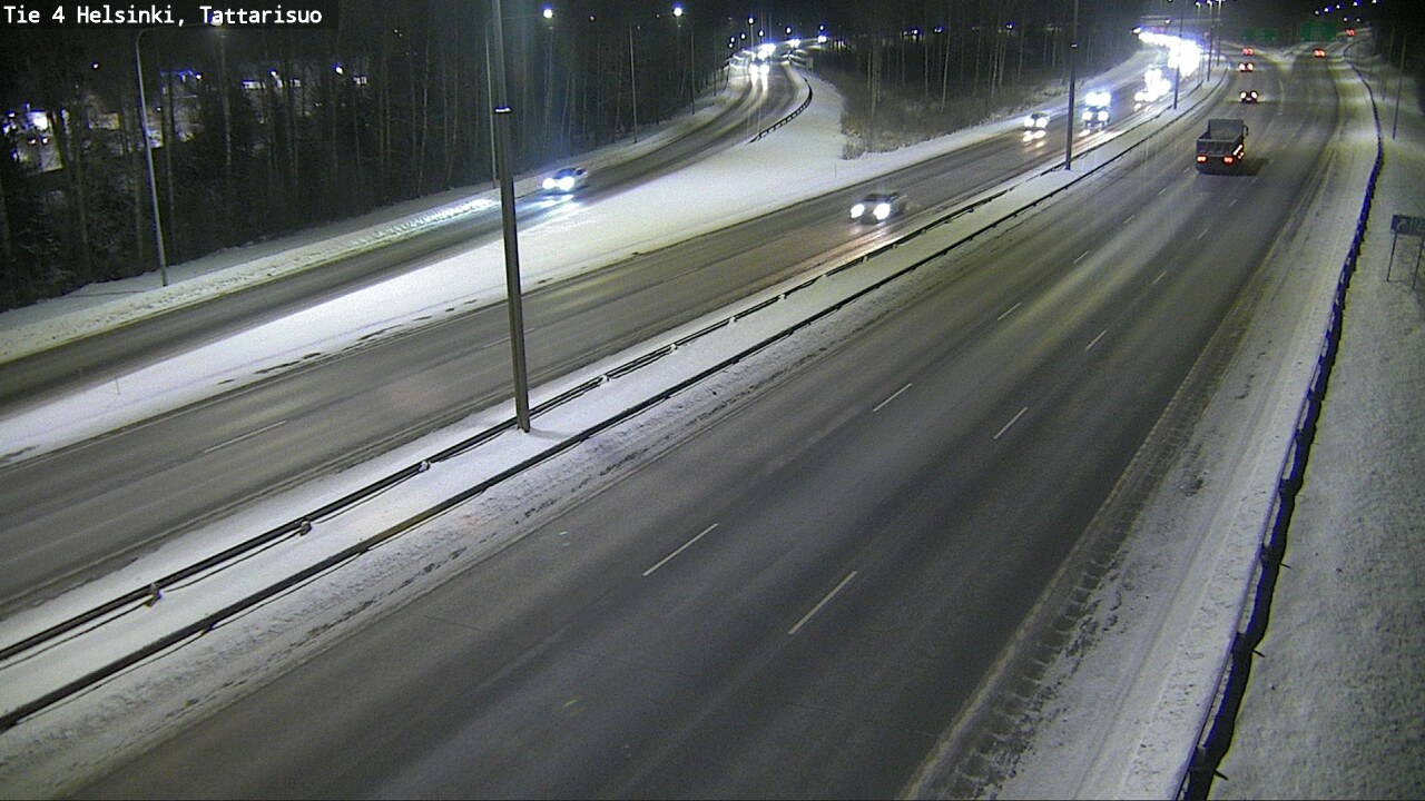 Weather Camera Image Väg 4 Helsingfors, Tattarmossen, Helsinki, Uusimaa