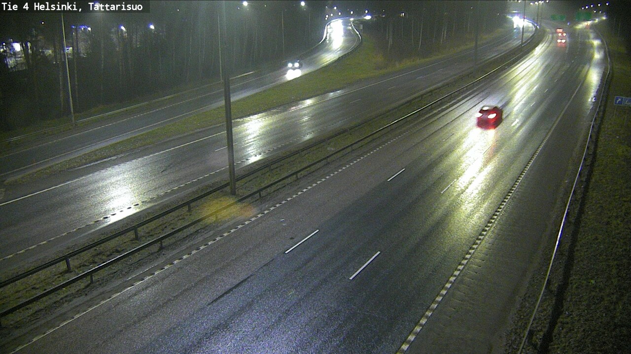 Weather Camera Image Väg 4 Helsingfors, Tattarmossen, Helsinki, Uusimaa