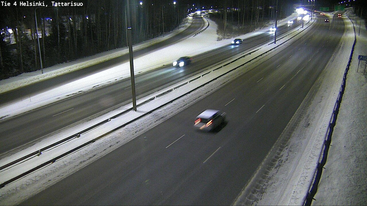 Weather Camera Image Väg 4 Helsingfors, Tattarmossen, Helsinki, Uusimaa