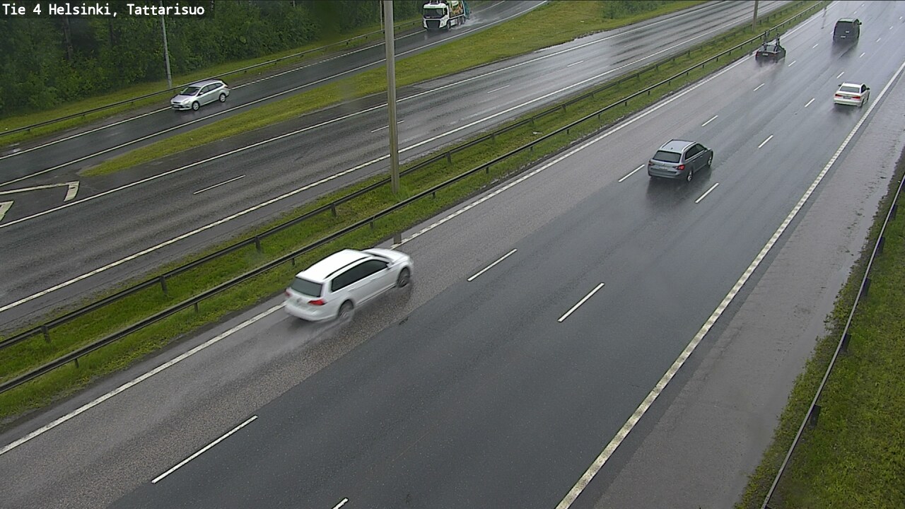 Weather Camera Image Väg 4 Helsingfors, Tattarmossen, Helsinki, Uusimaa