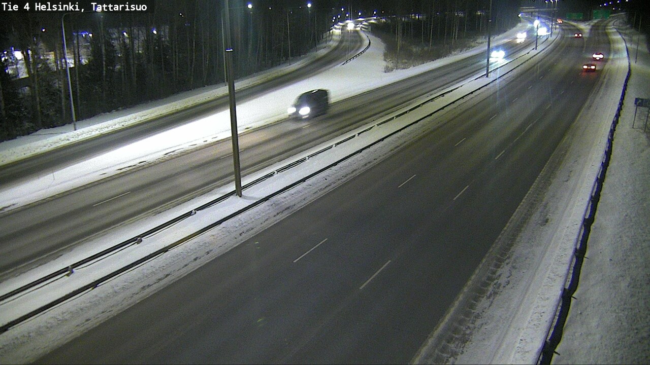 Weather Camera Image Väg 4 Helsingfors, Tattarmossen, Helsinki, Uusimaa