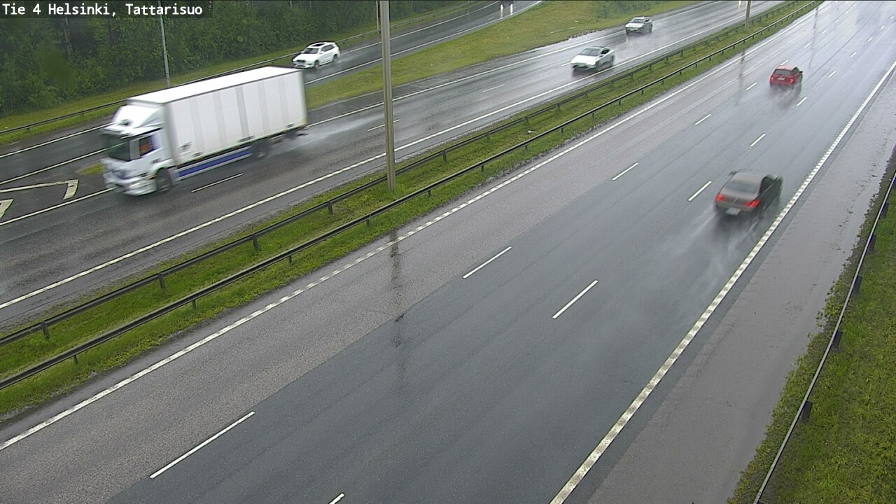 Weather Camera Image Väg 4 Helsingfors, Tattarmossen, Helsinki, Uusimaa