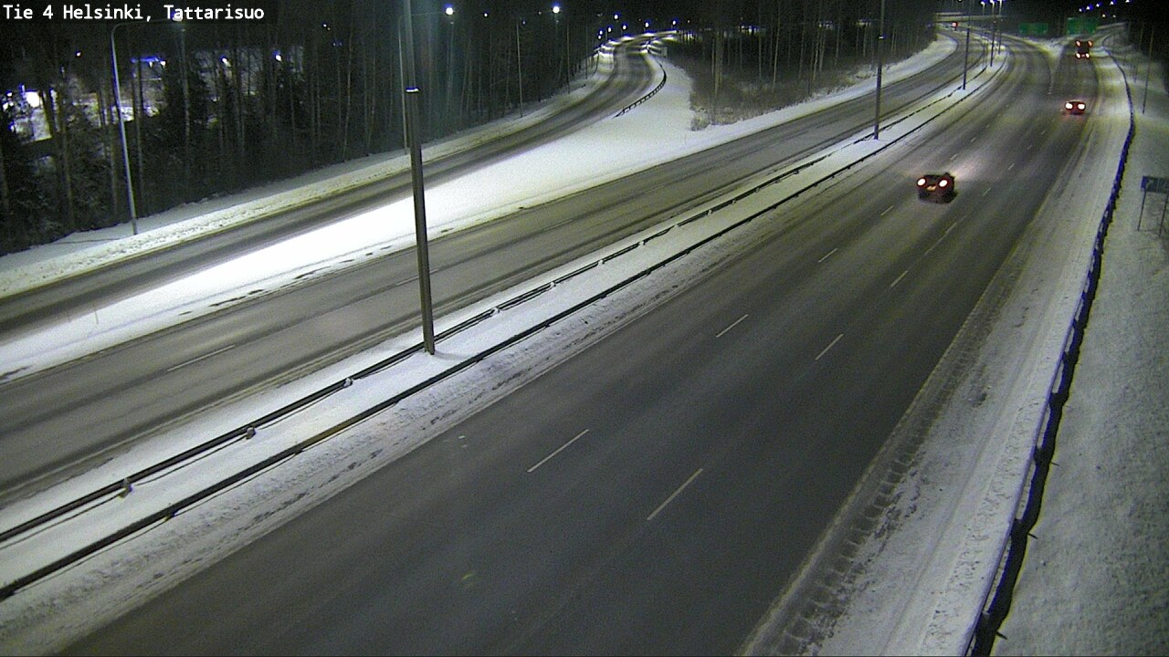 Weather Camera Image Väg 4 Helsingfors, Tattarmossen, Helsinki, Uusimaa