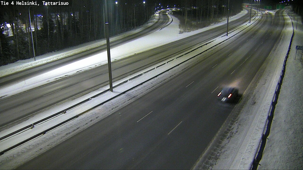 Weather Camera Image Väg 4 Helsingfors, Tattarmossen, Helsinki, Uusimaa