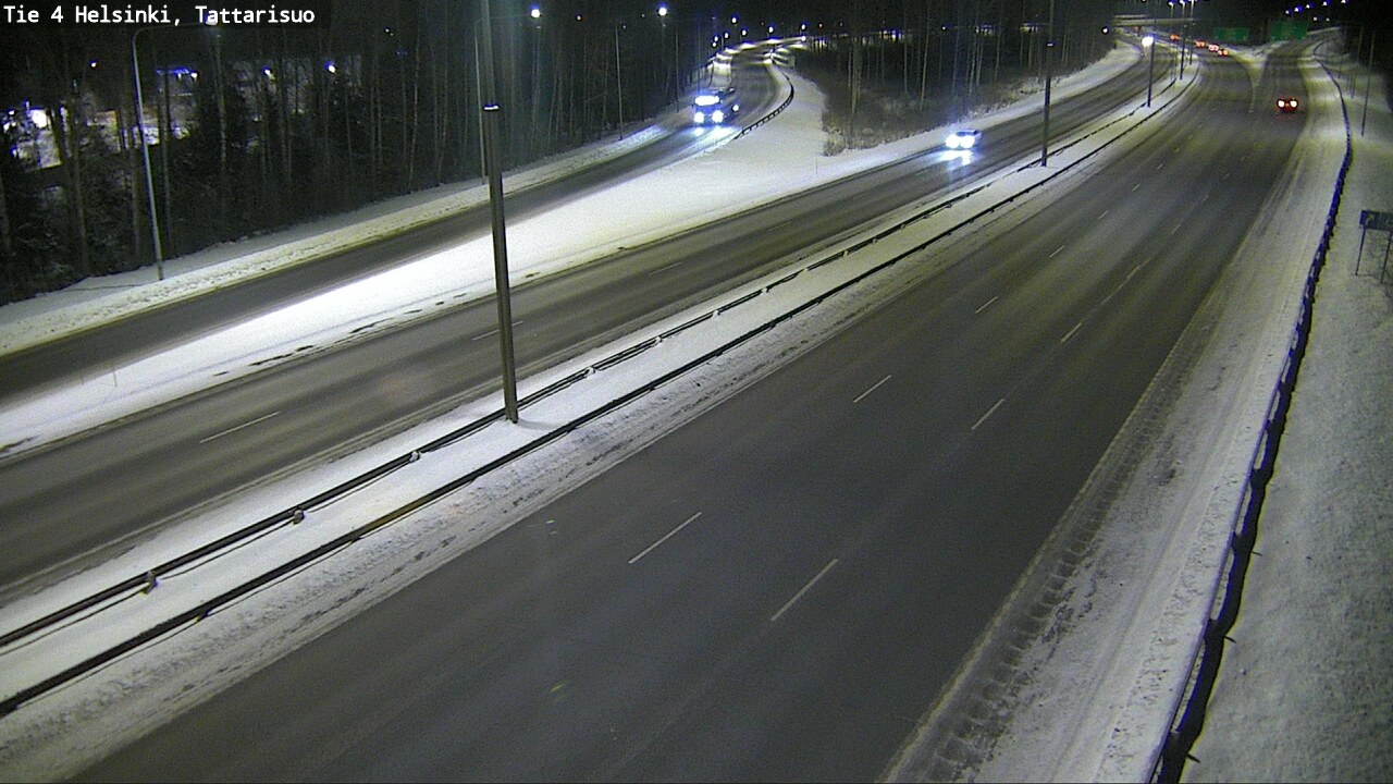 Weather Camera Image Väg 4 Helsingfors, Tattarmossen, Helsinki, Uusimaa