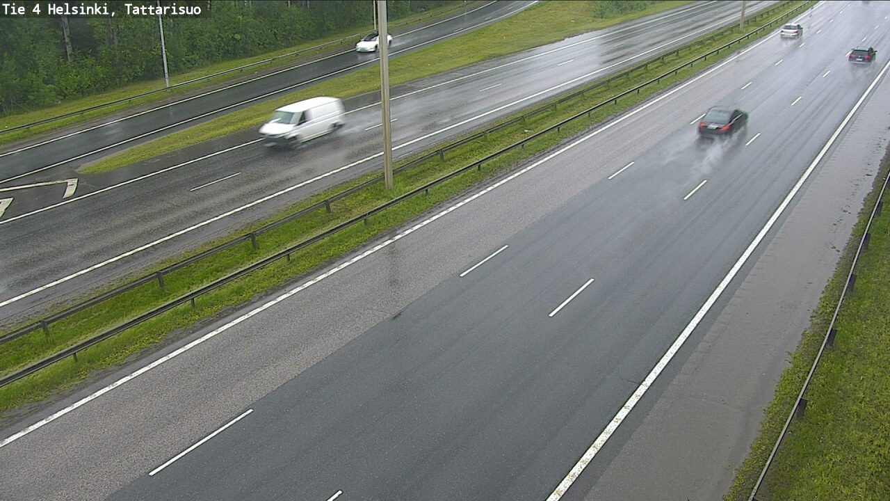 Weather Camera Image Väg 4 Helsingfors, Tattarmossen, Helsinki, Uusimaa