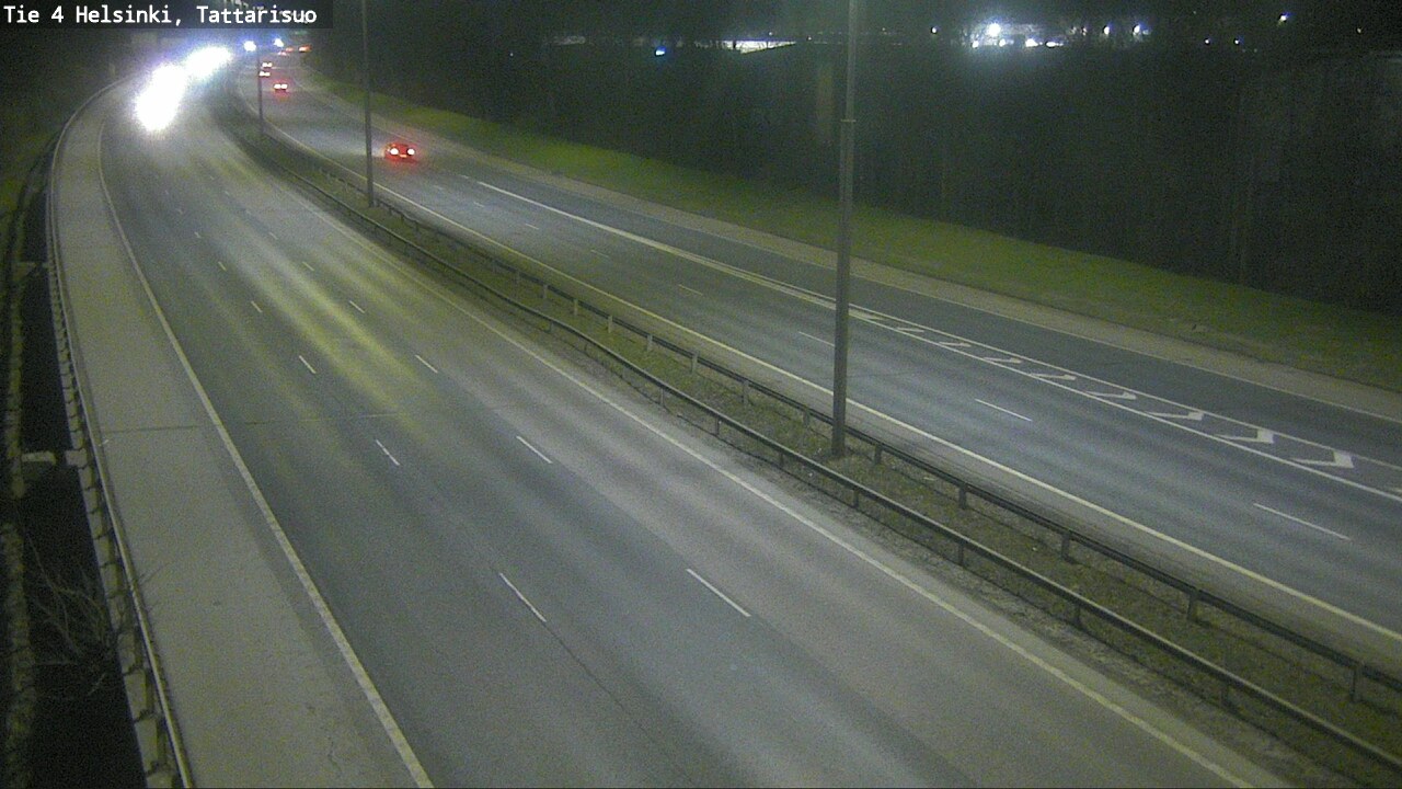 Weather Camera Image Väg 4 Helsingfors, Tattarmossen, Helsinki, Uusimaa