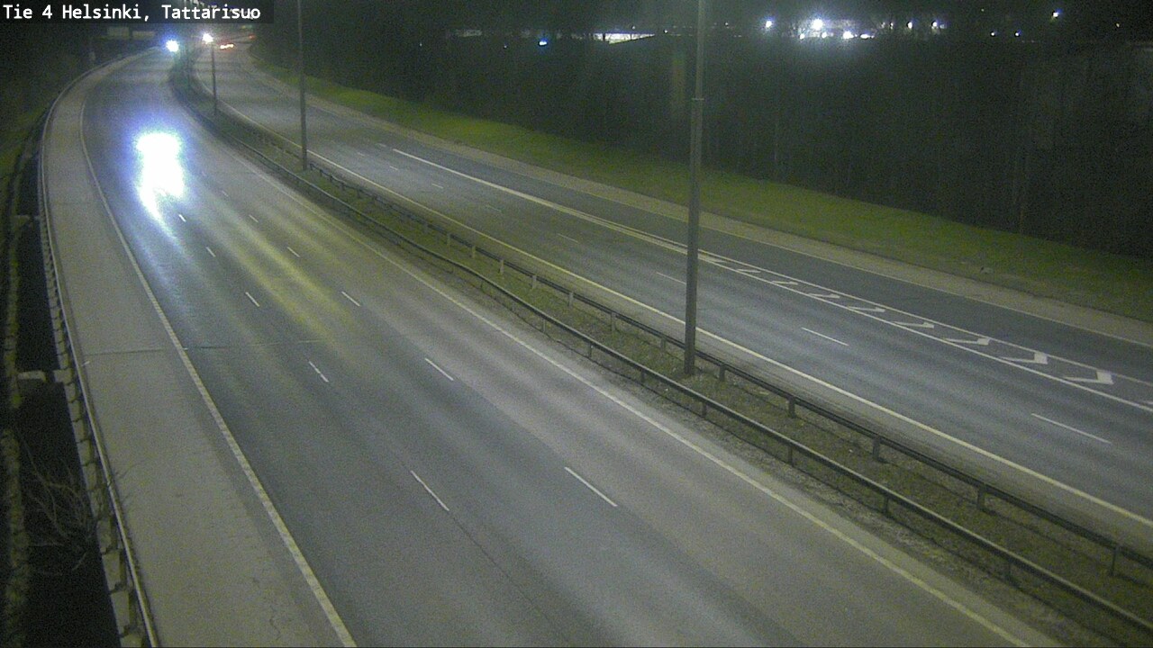 Weather Camera Image Väg 4 Helsingfors, Tattarmossen, Helsinki, Uusimaa