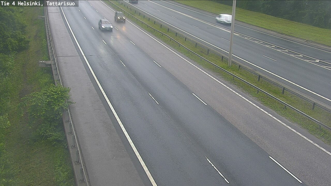 Weather Camera Image Väg 4 Helsingfors, Tattarmossen, Helsinki, Uusimaa