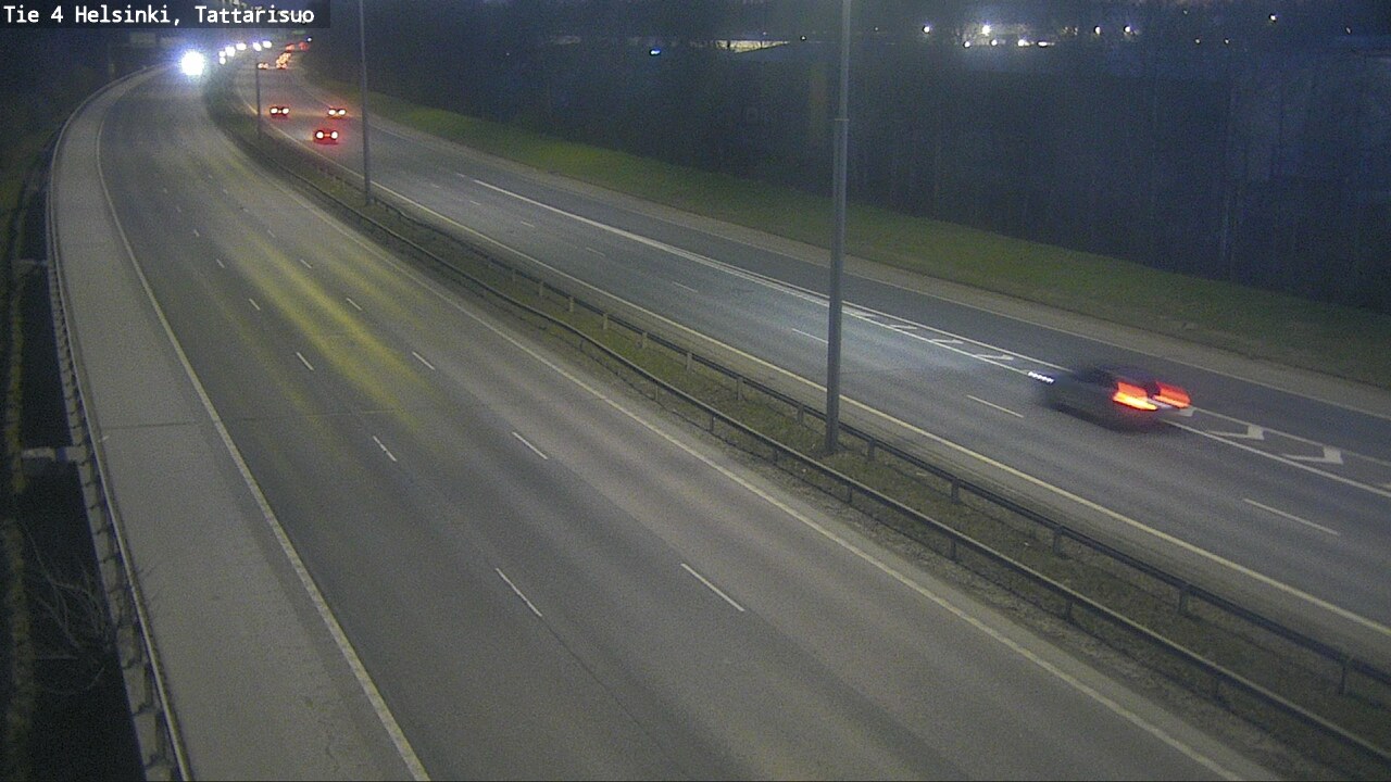 Weather Camera Image Road 4 Helsinki, Tattarisuo, Helsinki, Uusimaa