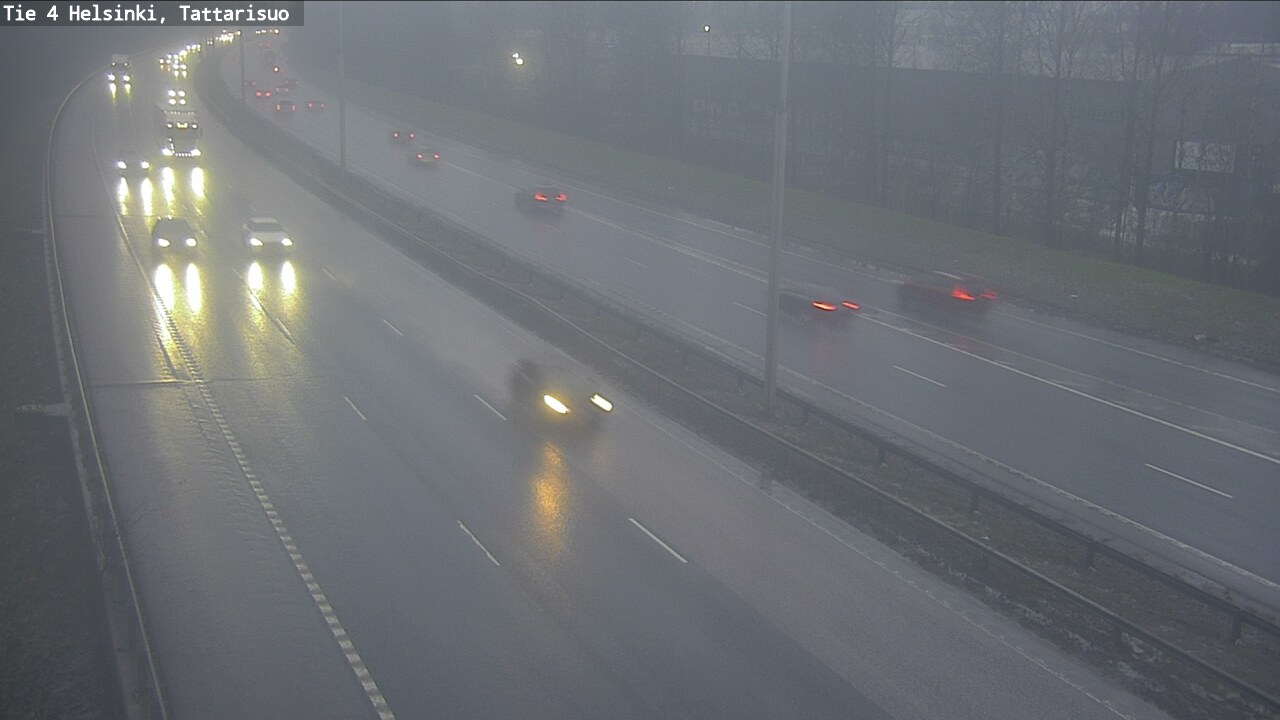 Weather Camera Image Väg 4 Helsingfors, Tattarmossen, Helsinki, Uusimaa