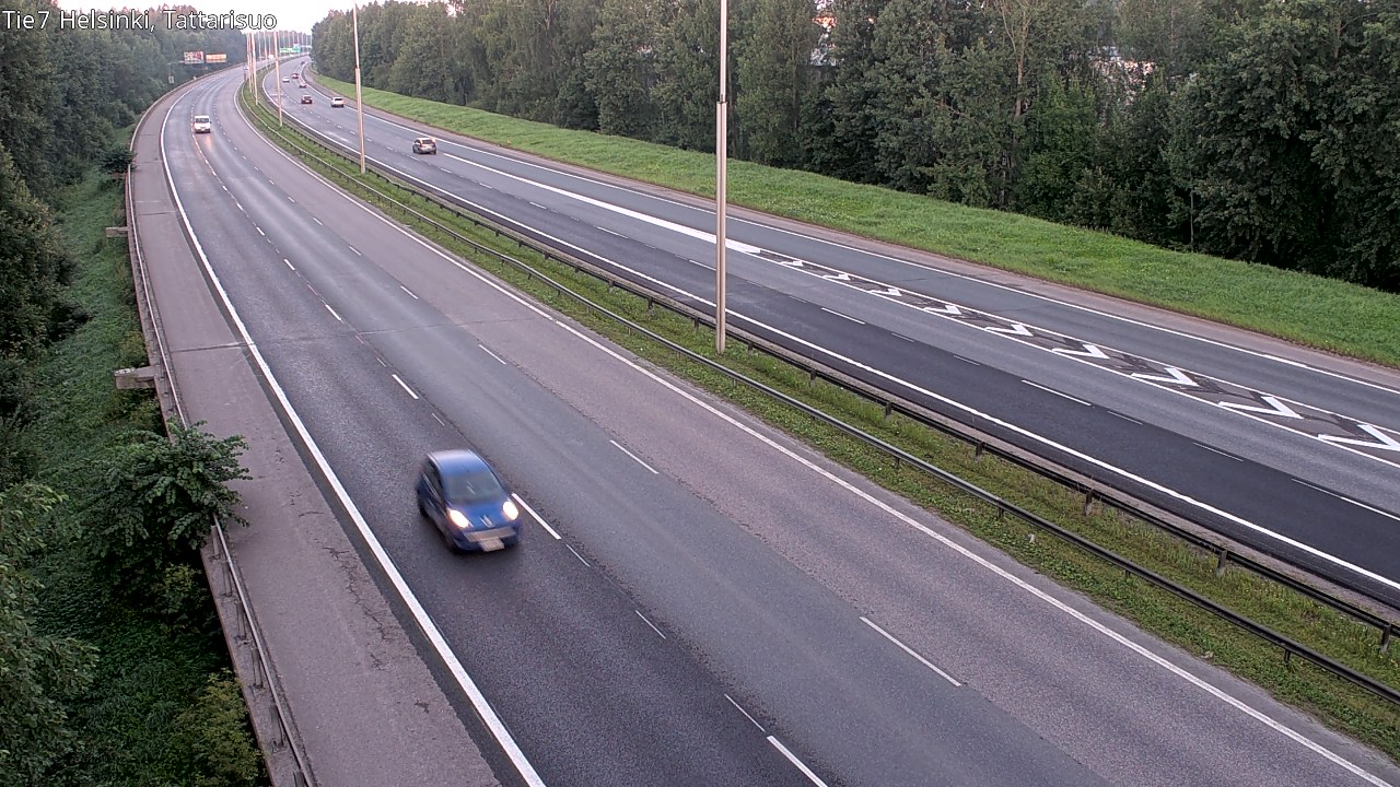 Weather Camera Image Väg 4 Helsingfors, Tattarmossen, Helsinki, Uusimaa