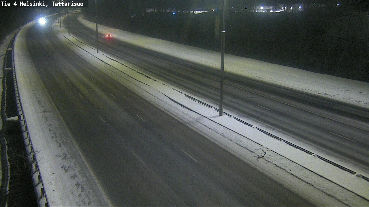 Weather Camera Image Road 4 Helsinki, Tattarisuo, Helsinki, Uusimaa