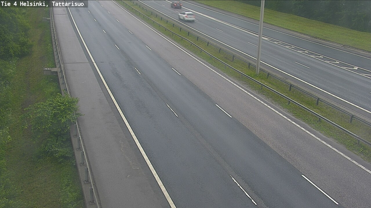 Weather Camera Image Väg 4 Helsingfors, Tattarmossen, Helsinki, Uusimaa