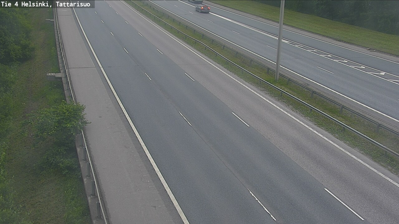 Weather Camera Image Road 4 Helsinki, Tattarisuo, Helsinki, Uusimaa