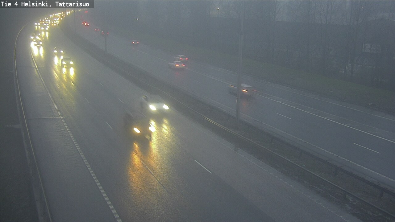 Weather Camera Image Väg 4 Helsingfors, Tattarmossen, Helsinki, Uusimaa