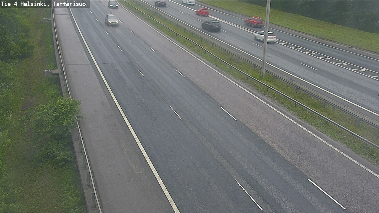 Weather Camera Image Väg 4 Helsingfors, Tattarmossen, Helsinki, Uusimaa