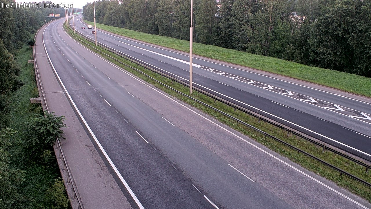 Weather Camera Image Väg 4 Helsingfors, Tattarmossen, Helsinki, Uusimaa